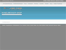 Tablet Screenshot of hobelmesser.de